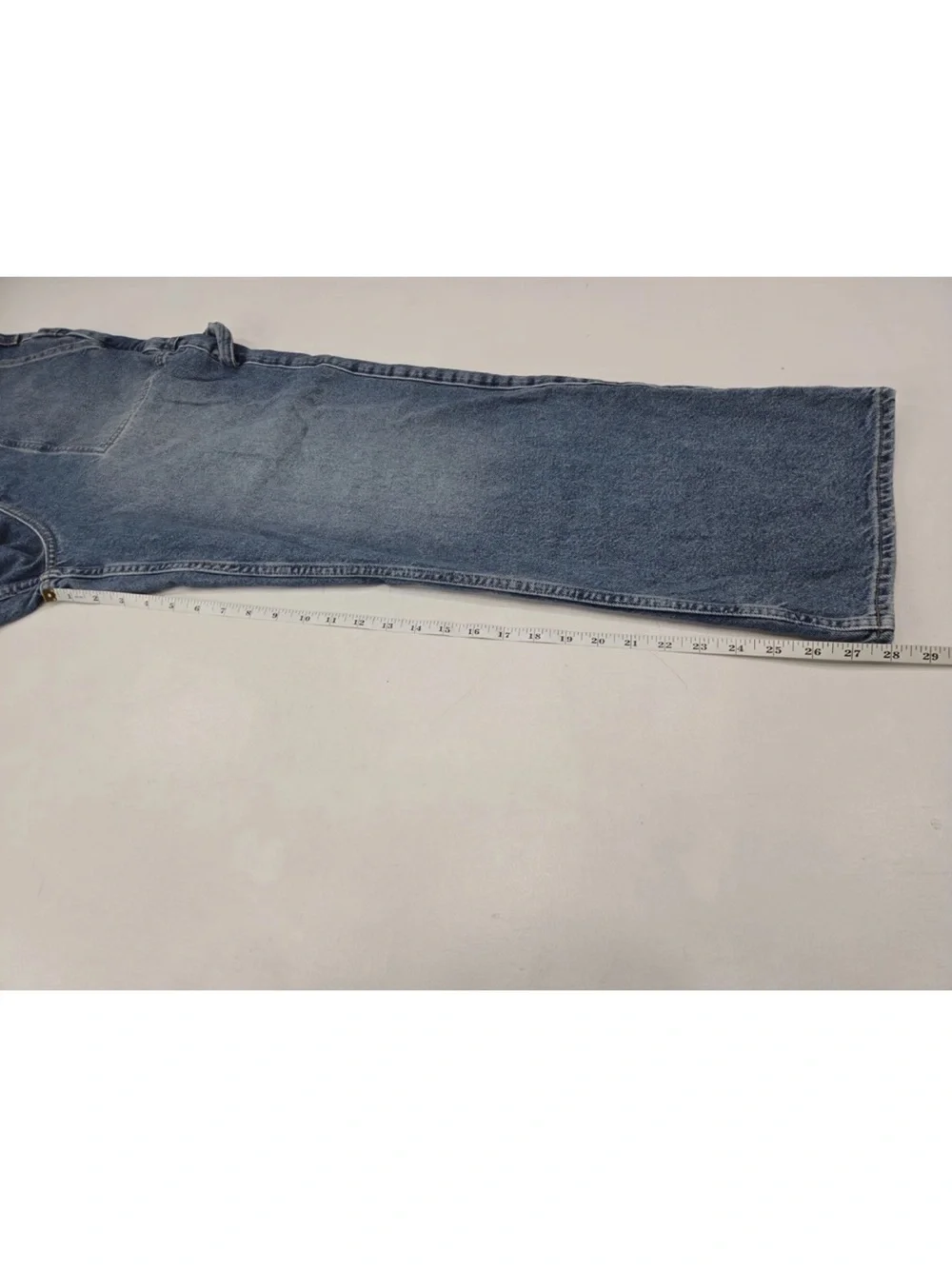 Free People We The Free Major Leagues Mid-Rise Cuffed Jeans Carpenter Size 32